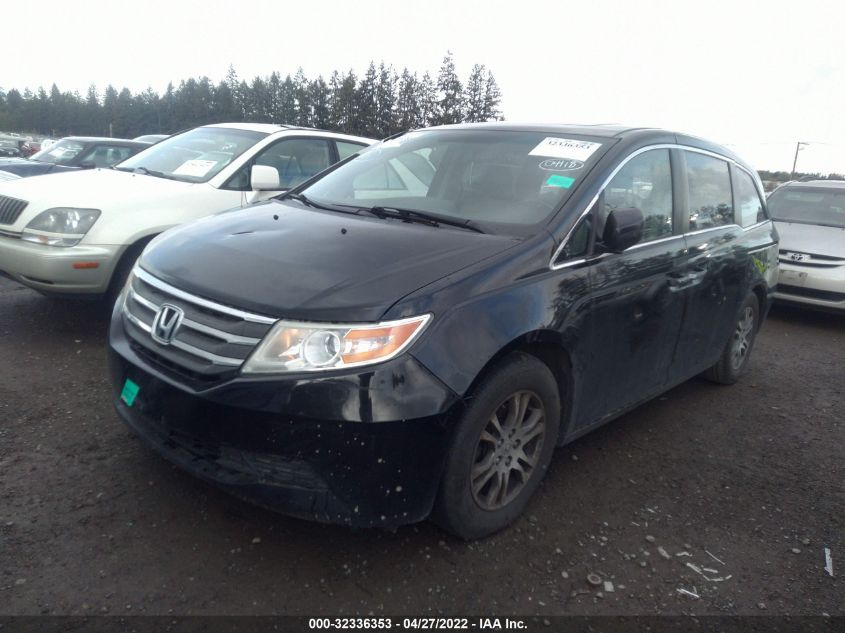 2013 HONDA ODYSSEY EX-L 5FNRL5H67DB046968