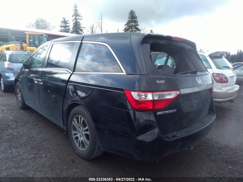 2013 HONDA ODYSSEY EX-L 5FNRL5H67DB046968