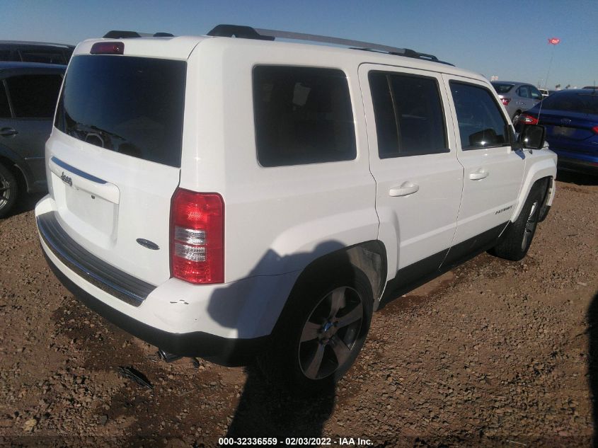 2017 JEEP PATRIOT HIGH ALTITUDE 1C4NJPFA2HD152877