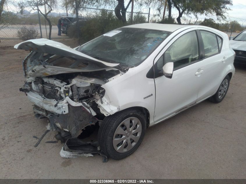 2014 TOYOTA PRIUS C ONE/THREE/TWO/FOUR JTDKDTB39E1569047