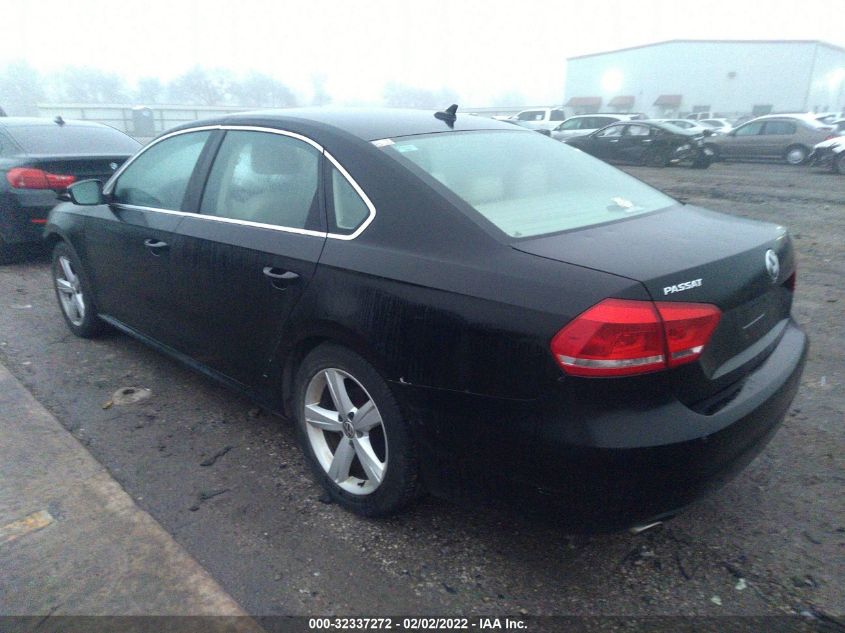 2013 VOLKSWAGEN PASSAT SE 1VWBP7A39DC059944