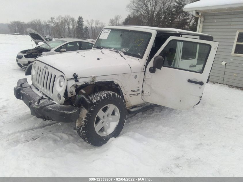2018 JEEP WRANGLER JK UNLIMITED SPORT S 1C4BJWDG8JL894958