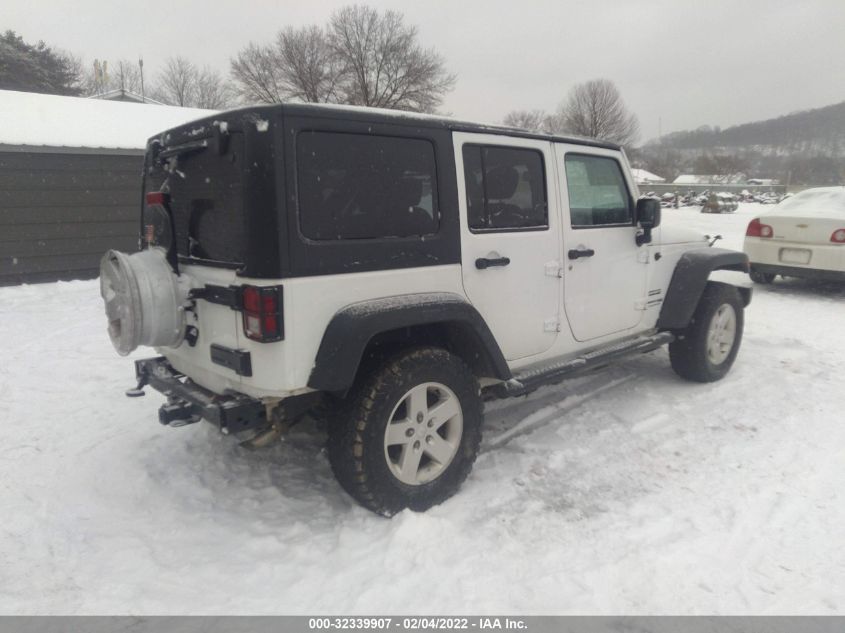 2018 JEEP WRANGLER JK UNLIMITED SPORT S 1C4BJWDG8JL894958