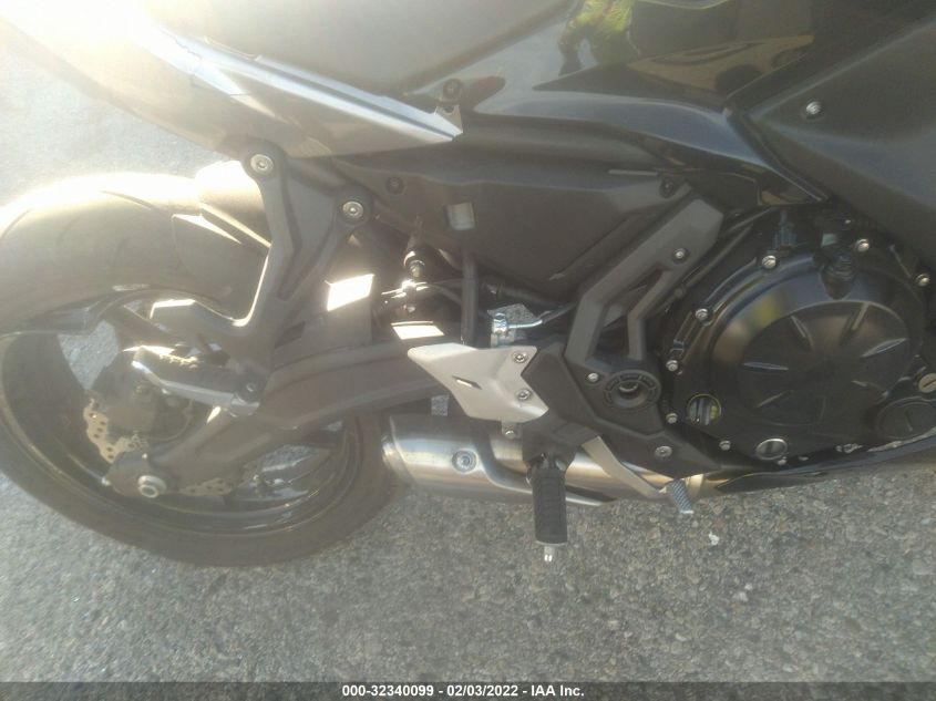 2021 KAWASAKI EX650 M ML5EXEM18MDA42266