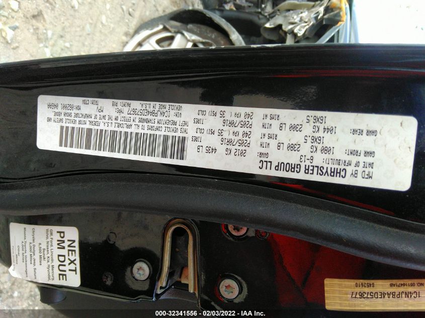 2014 JEEP PATRIOT SPORT/ALTITUDE 1C4NJPBA4ED573677