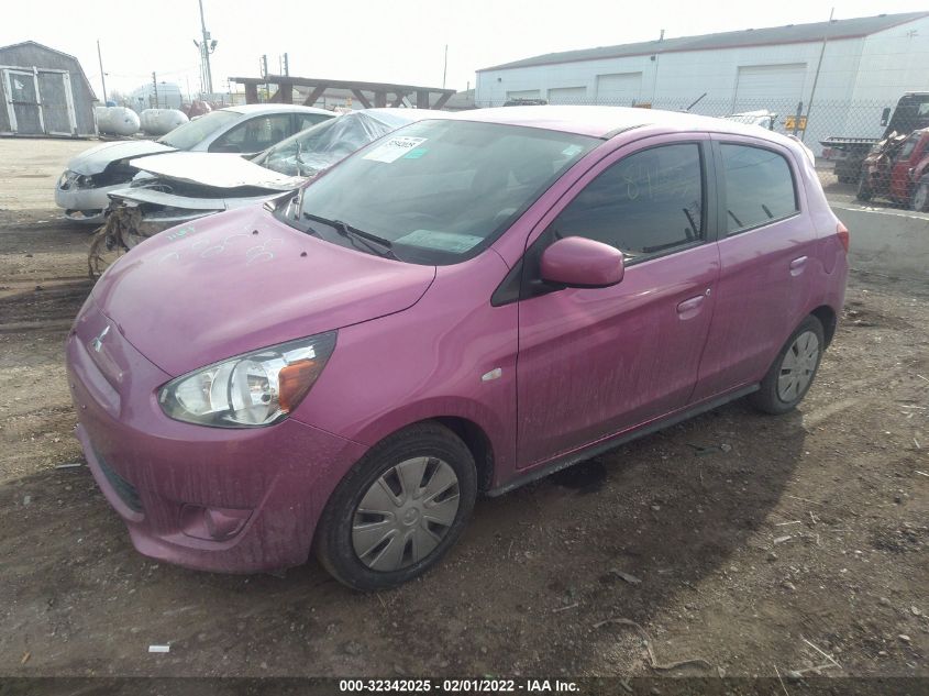 2015 MITSUBISHI MIRAGE DE/RF ML32A3HJ3FH043541