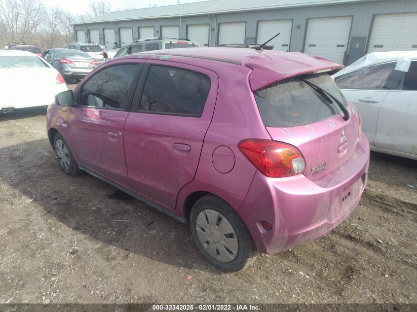 2015 MITSUBISHI MIRAGE DE/RF ML32A3HJ3FH043541