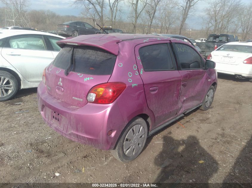 2015 MITSUBISHI MIRAGE DE/RF ML32A3HJ3FH043541