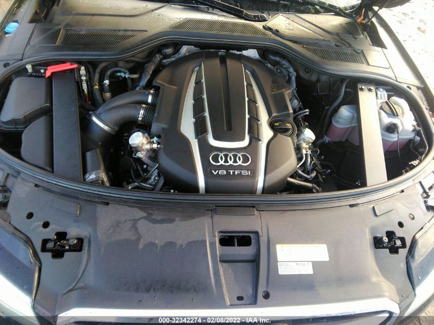 2015 AUDI A8 L 4.0T WAU32AFD6FN012704