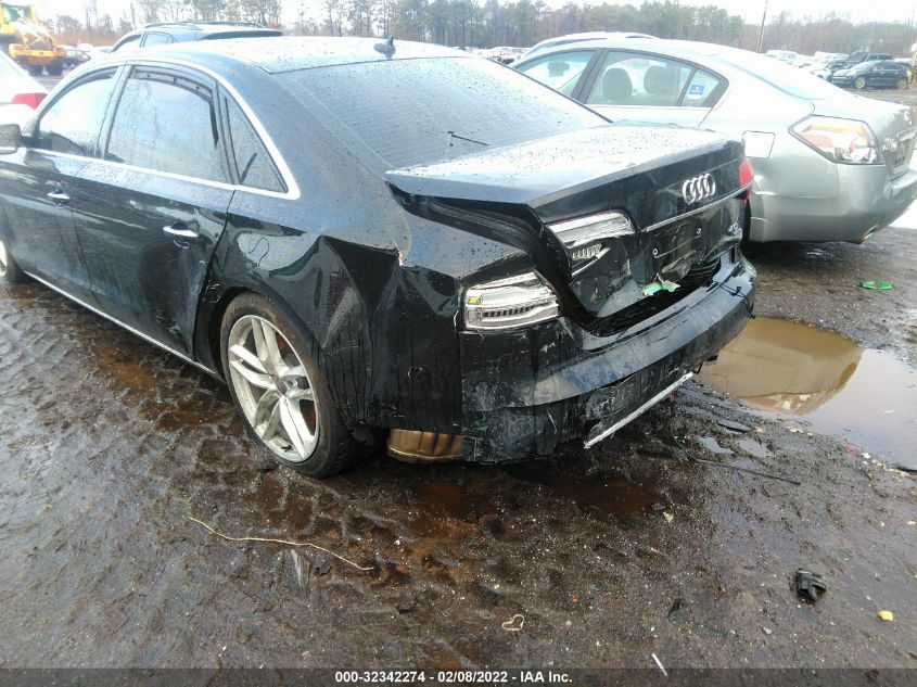 2015 AUDI A8 L 4.0T WAU32AFD6FN012704