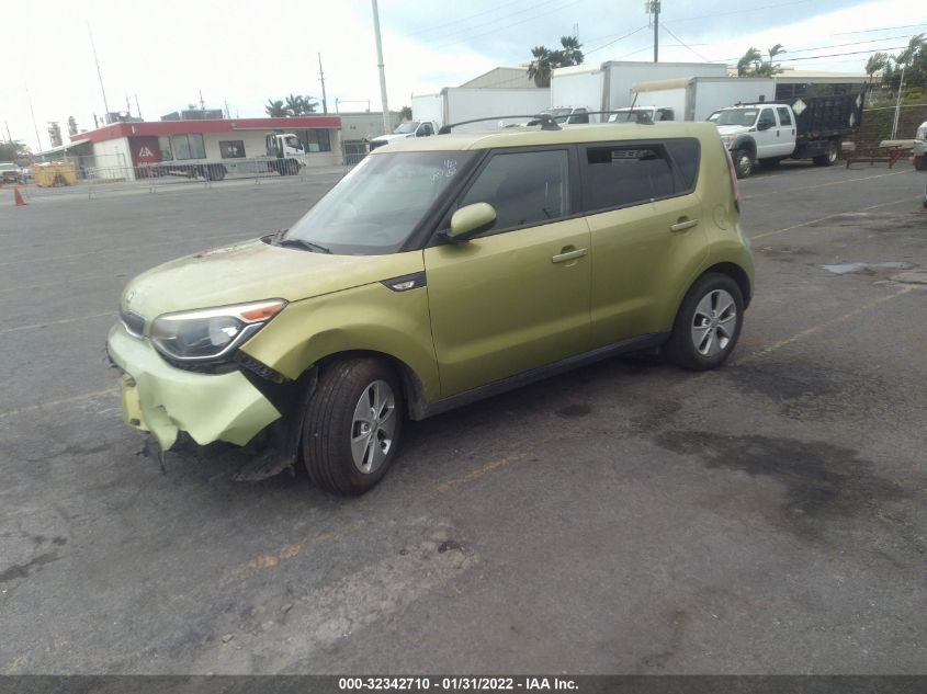 2014 KIA SOUL BASE KNDJN2A24E7042168