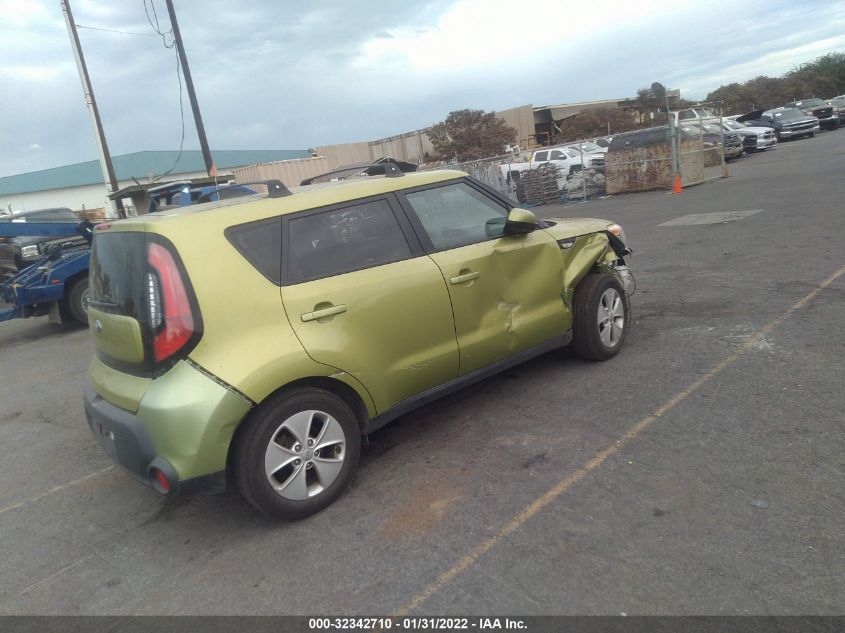 2014 KIA SOUL BASE KNDJN2A24E7042168