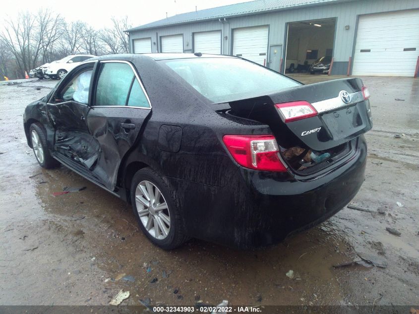 2013 TOYOTA CAMRY HYBRID LE/XLE 4T1BD1FK8DU069864