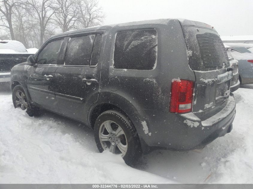 2013 HONDA PILOT EX 5FNYF4H45DB019618