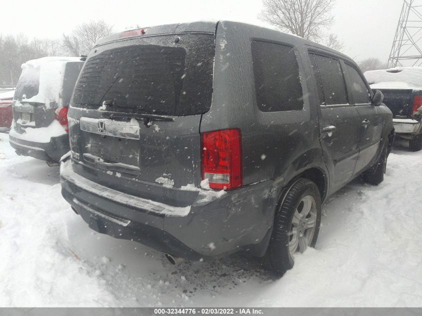 2013 HONDA PILOT EX 5FNYF4H45DB019618