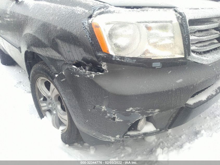 2013 HONDA PILOT EX 5FNYF4H45DB019618