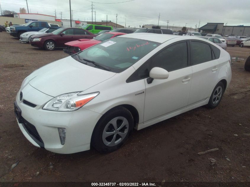2015 TOYOTA PRIUS FOUR JTDKN3DUXF1885643