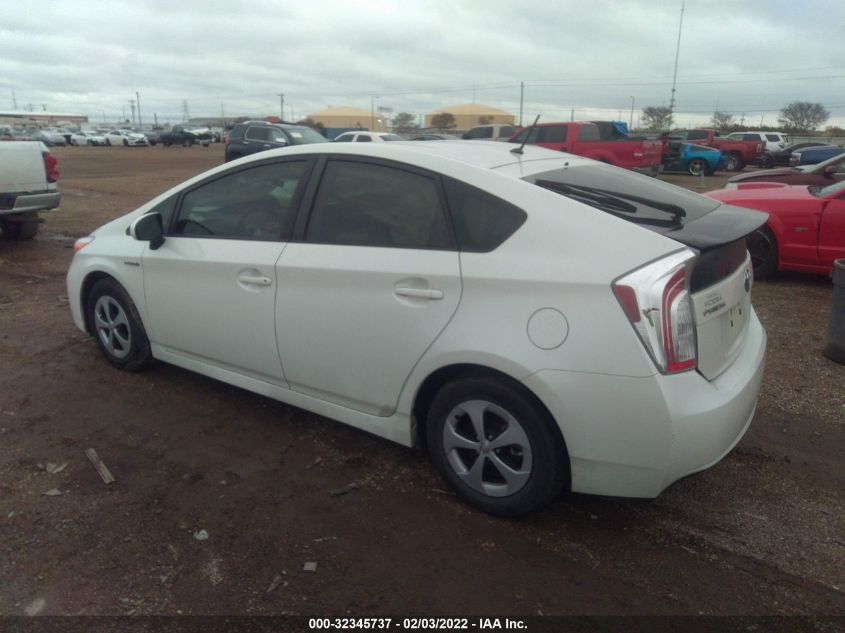 2015 TOYOTA PRIUS FOUR JTDKN3DUXF1885643