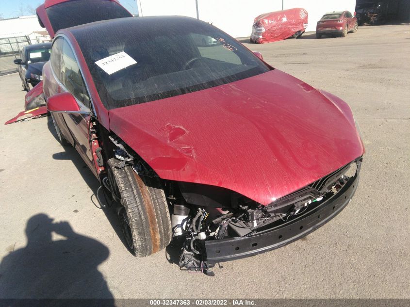 2020 TESLA MODEL X LONG RANGE 5YJXCBE25LF261576
