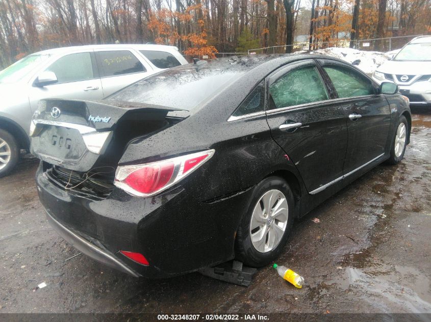 2014 HYUNDAI SONATA HYBRID KMHEC4A42EA114942