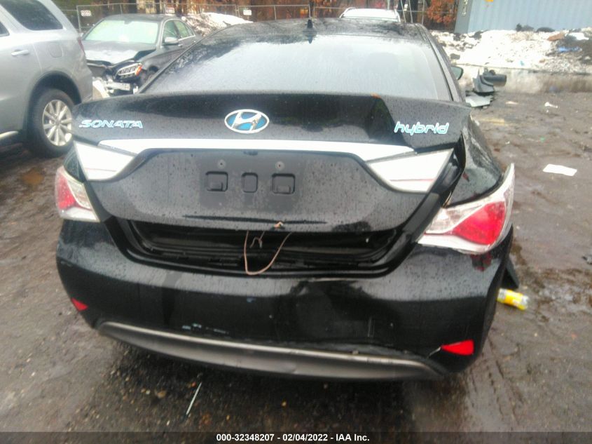 2014 HYUNDAI SONATA HYBRID KMHEC4A42EA114942