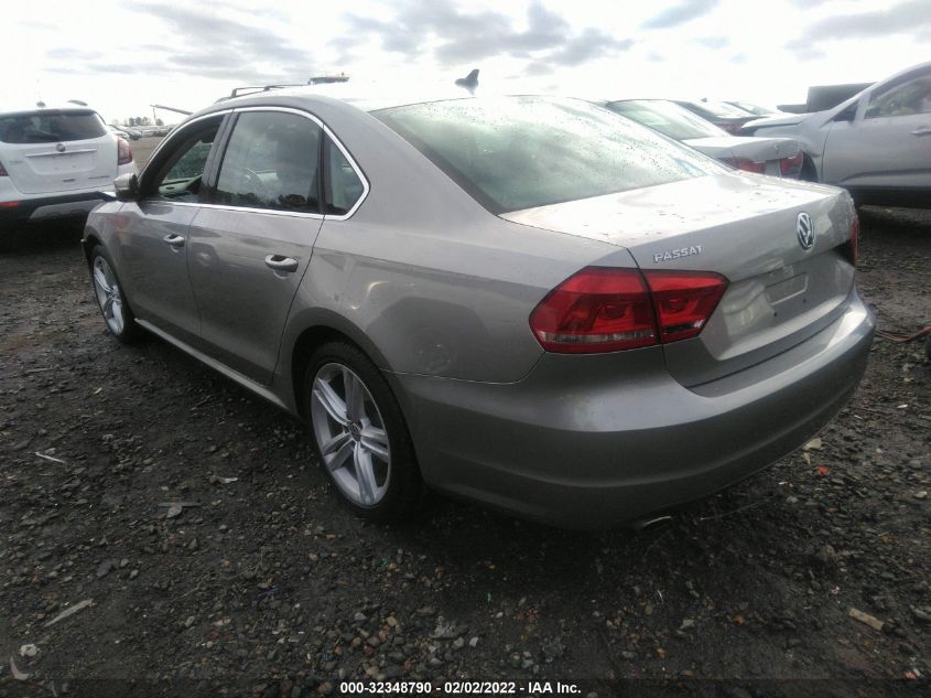 2014 VOLKSWAGEN PASSAT SE W/SUNROOF 1VWBT7A3XEC095560