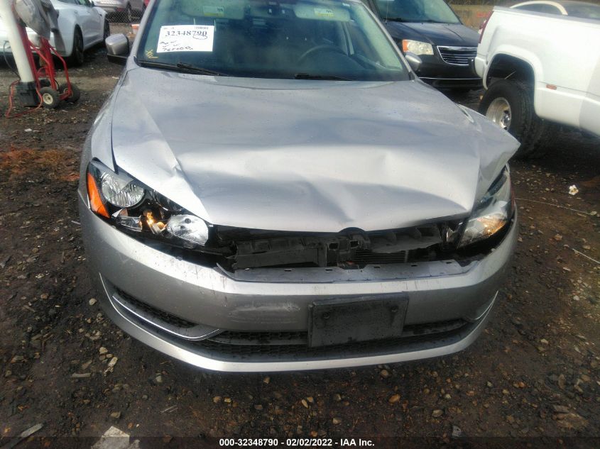 2014 VOLKSWAGEN PASSAT SE W/SUNROOF 1VWBT7A3XEC095560