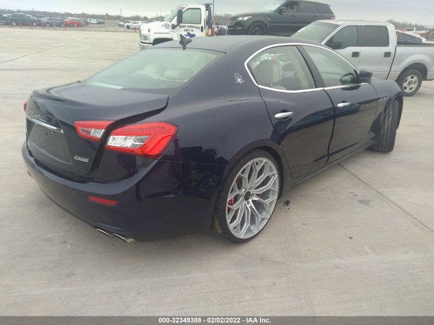 2017 MASERATI GHIBLI S ZAM57RSLXH1195393