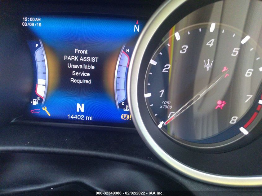 2017 MASERATI GHIBLI S ZAM57RSLXH1195393
