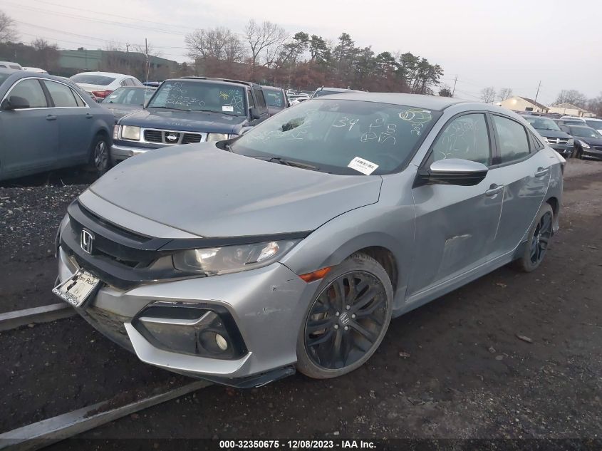 2021 HONDA CIVIC SPORT SHHFK7H46MU416791
