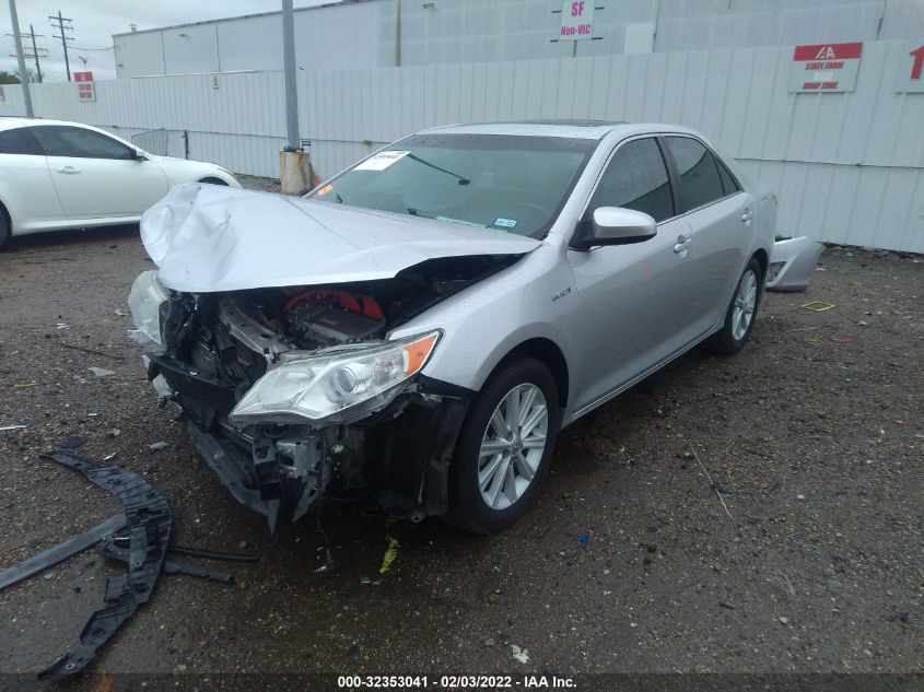 2013 TOYOTA CAMRY HYBRID LE/XLE 4T1BD1FK5DU078392