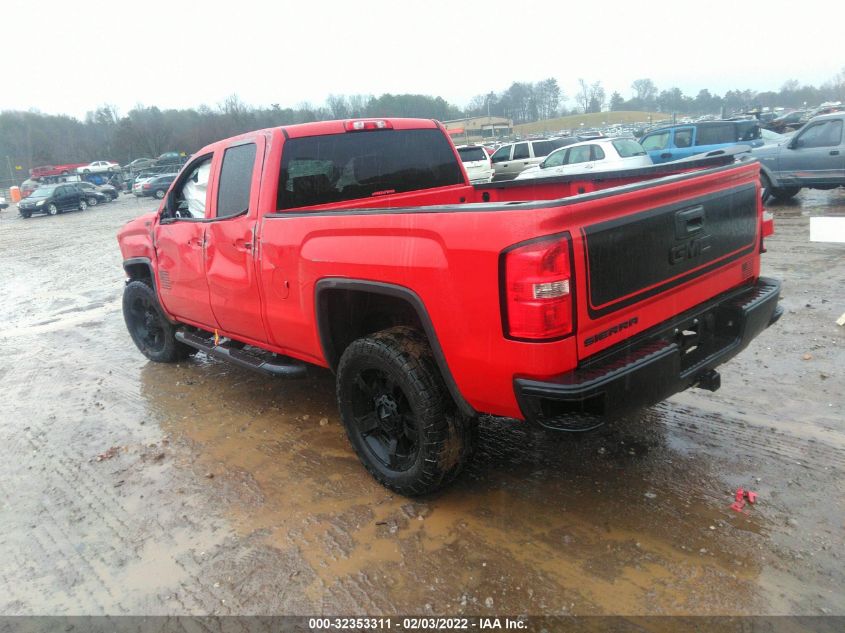 2015 GMC SIERRA 1500 SLE 1GTV2UEC7FZ196467