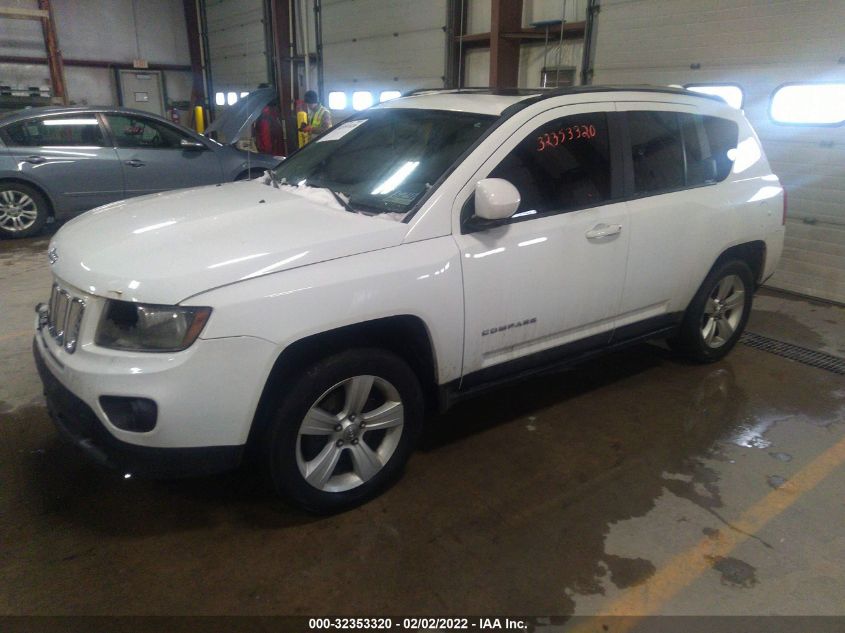 2014 JEEP COMPASS LATITUDE 1C4NJDEBXED762806