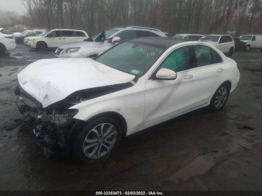 55SWF4KB9FU039838 2015 MERCEDES-BENZ C-CLASS - Image 2