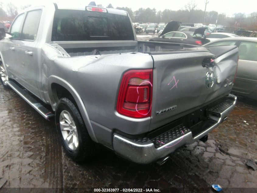2021 RAM 1500 LARAMIE 1C6SRFJT1MN639904