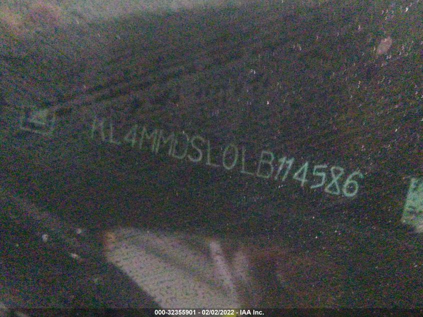 2020 BUICK ENCORE GX SELECT KL4MMDSL0LB114586