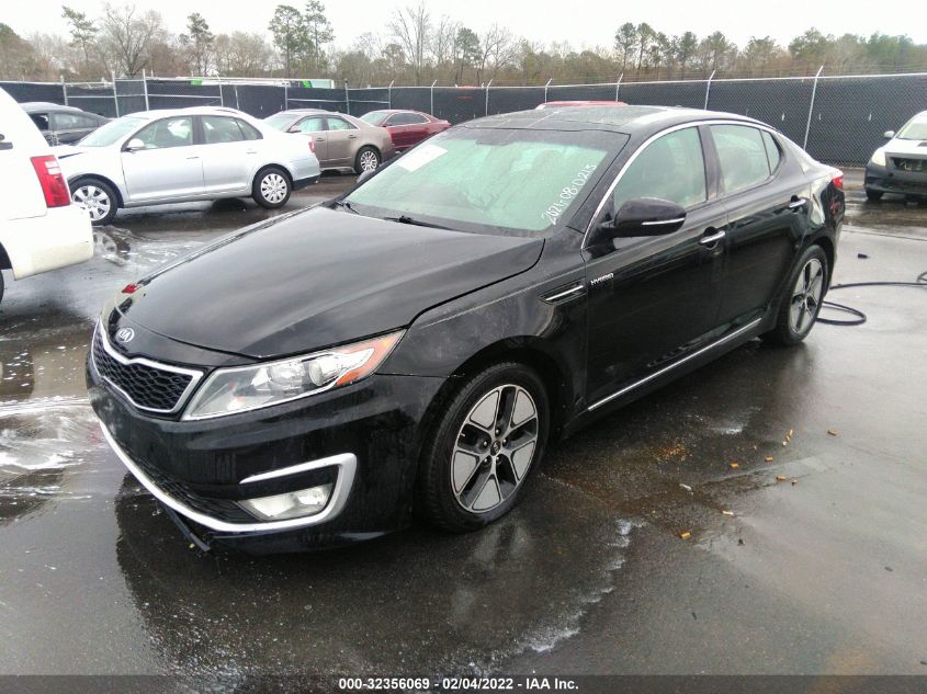 2013 KIA OPTIMA HYBRID EX KNAGM4AD2D5058287