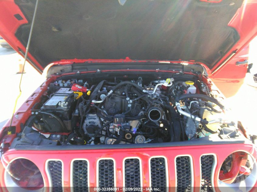 2021 JEEP WRANGLER UNLIMITED SAHARA 1C4HJXEN3MW633818