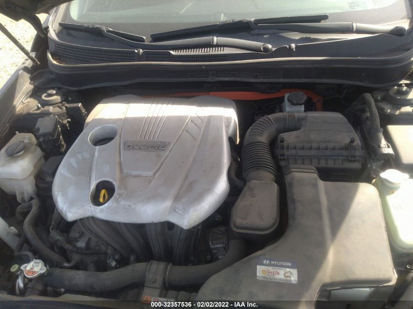 2013 HYUNDAI SONATA HYBRID LIMITED KMHEC4A40DA097637