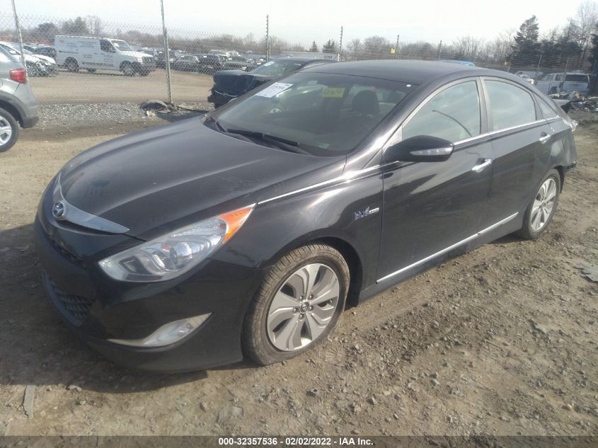 2013 HYUNDAI SONATA HYBRID LIMITED KMHEC4A40DA097637