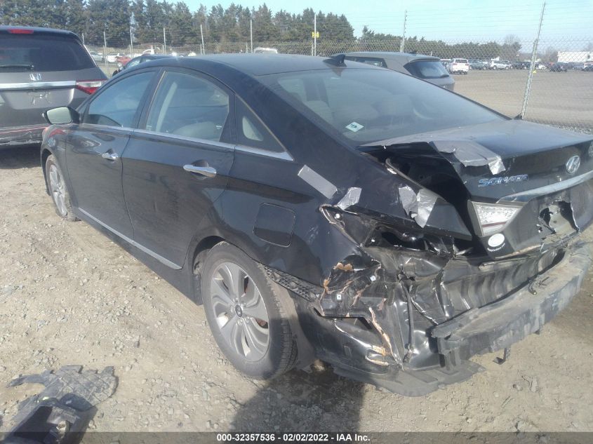 2013 HYUNDAI SONATA HYBRID LIMITED KMHEC4A40DA097637