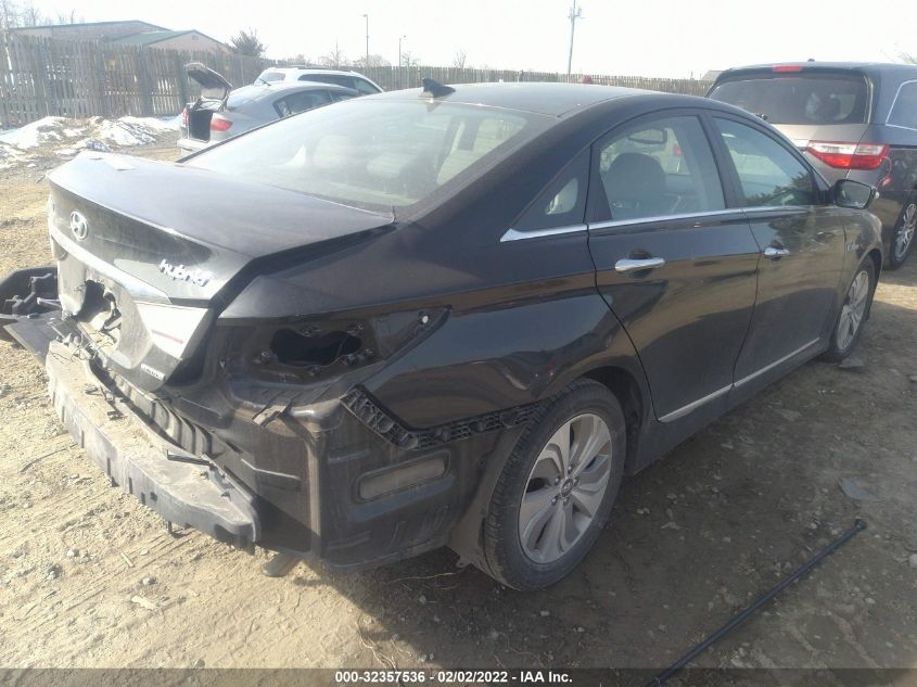2013 HYUNDAI SONATA HYBRID LIMITED KMHEC4A40DA097637