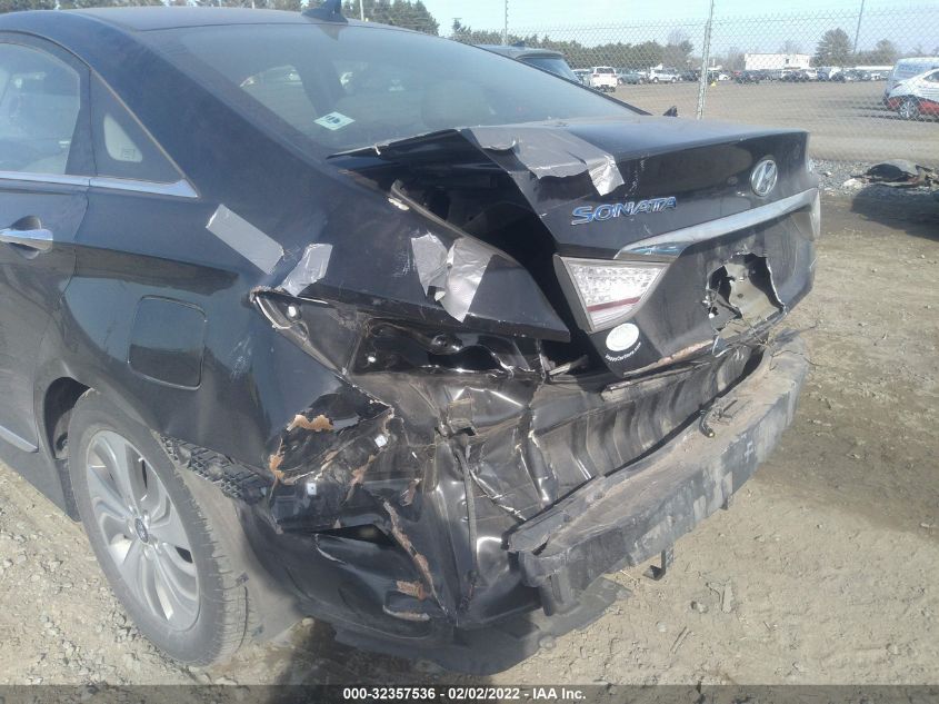 2013 HYUNDAI SONATA HYBRID LIMITED KMHEC4A40DA097637