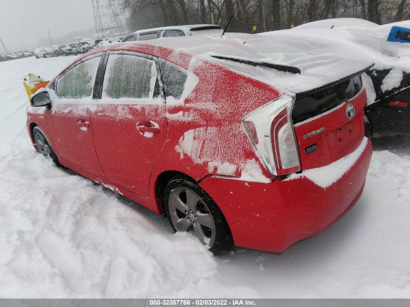 2015 TOYOTA PRIUS FOUR JTDKN3DU7F0420565