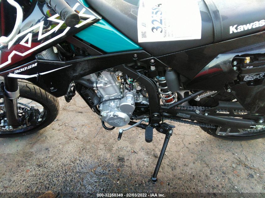 2022 KAWASAKI KLX300 E ML5LXBE10NDA11728