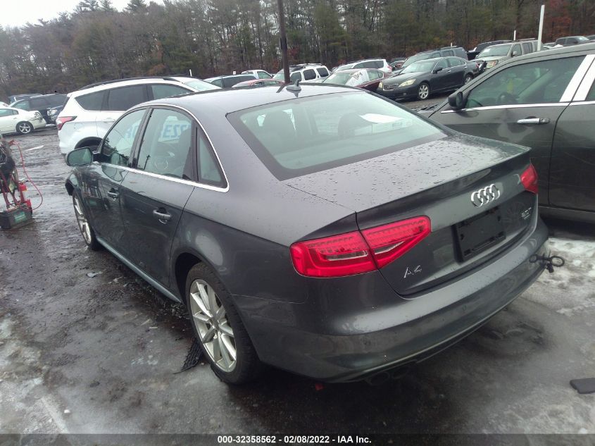 2015 AUDI A4 PREMIUM PLUS WAUHFAFL5FN027650