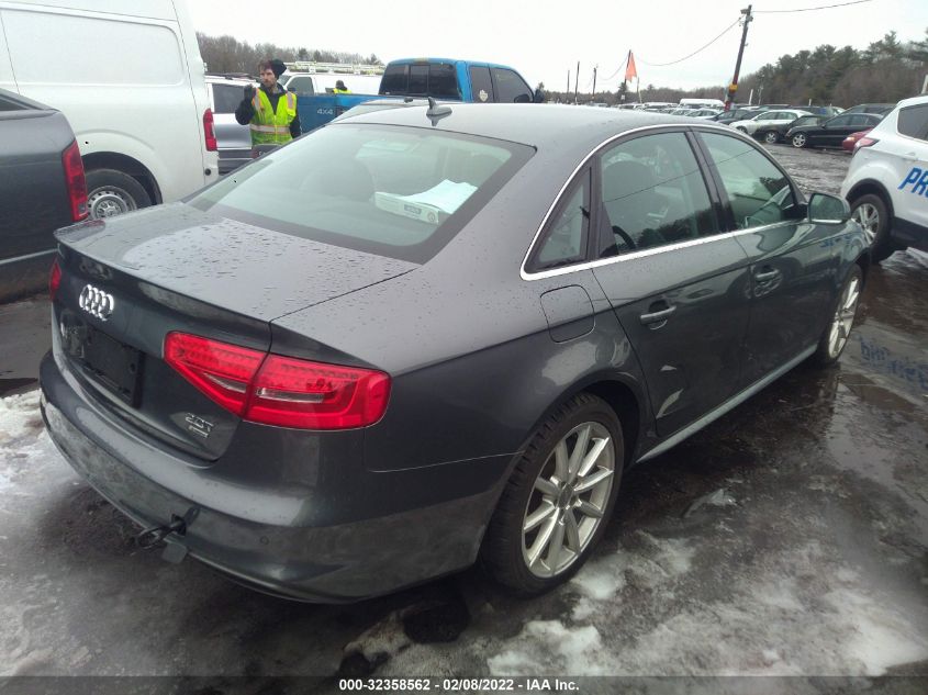 2015 AUDI A4 PREMIUM PLUS WAUHFAFL5FN027650