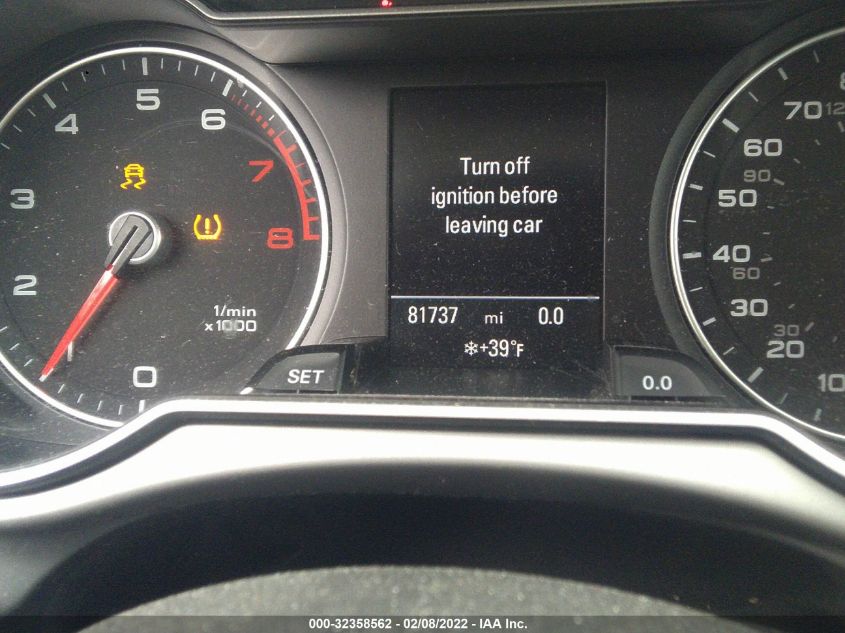 2015 AUDI A4 PREMIUM PLUS WAUHFAFL5FN027650