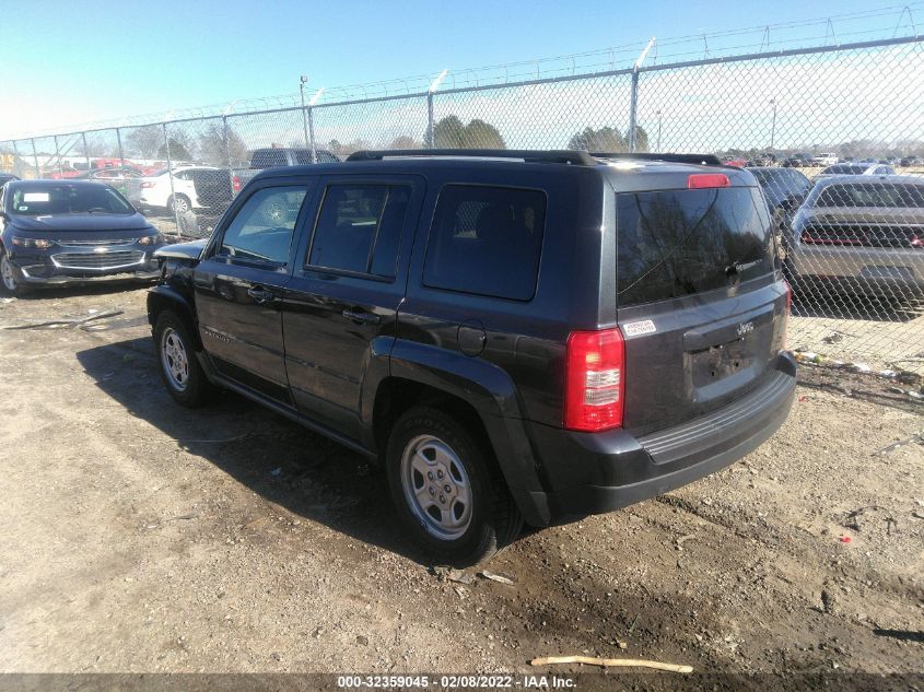 2014 JEEP PATRIOT SPORT 1C4NJPBBXED905811