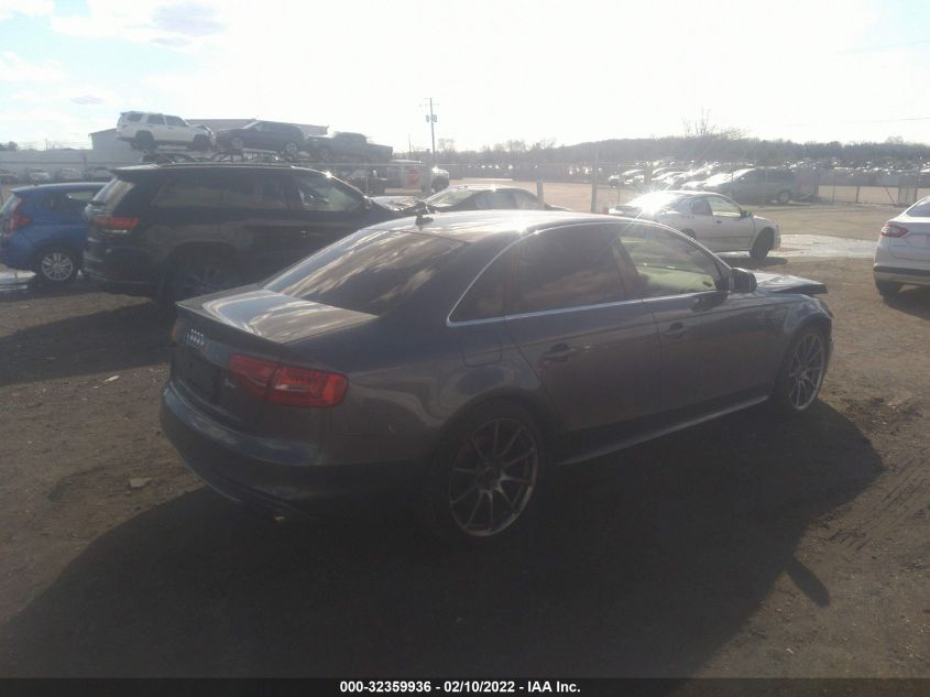 2015 AUDI S4 PREMIUM PLUS WAUBGAFL0FA067497